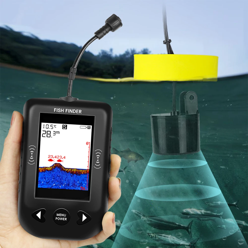 Alarm 100M Portable Sonar Fish - Fish Finder Portable recensie en prijs