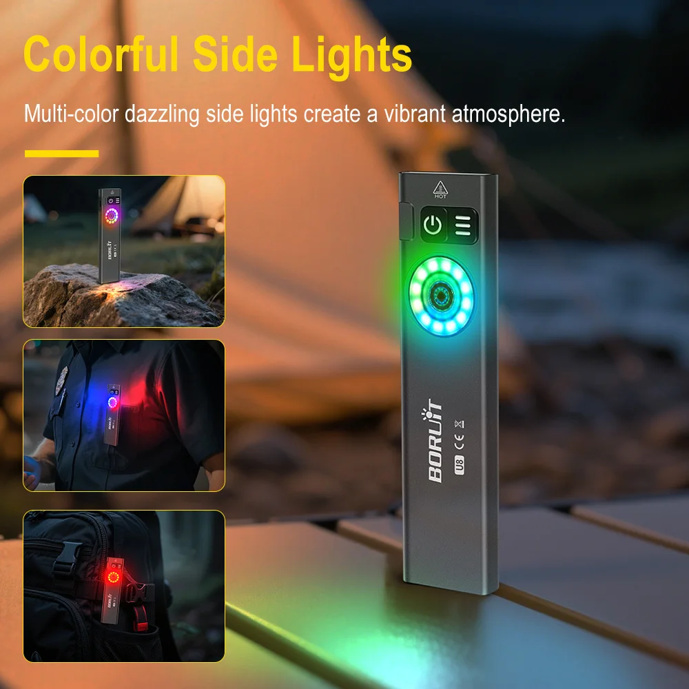 BORUiT U8 650LM EDC LED Flashl - Fishing Light recensie en prijs