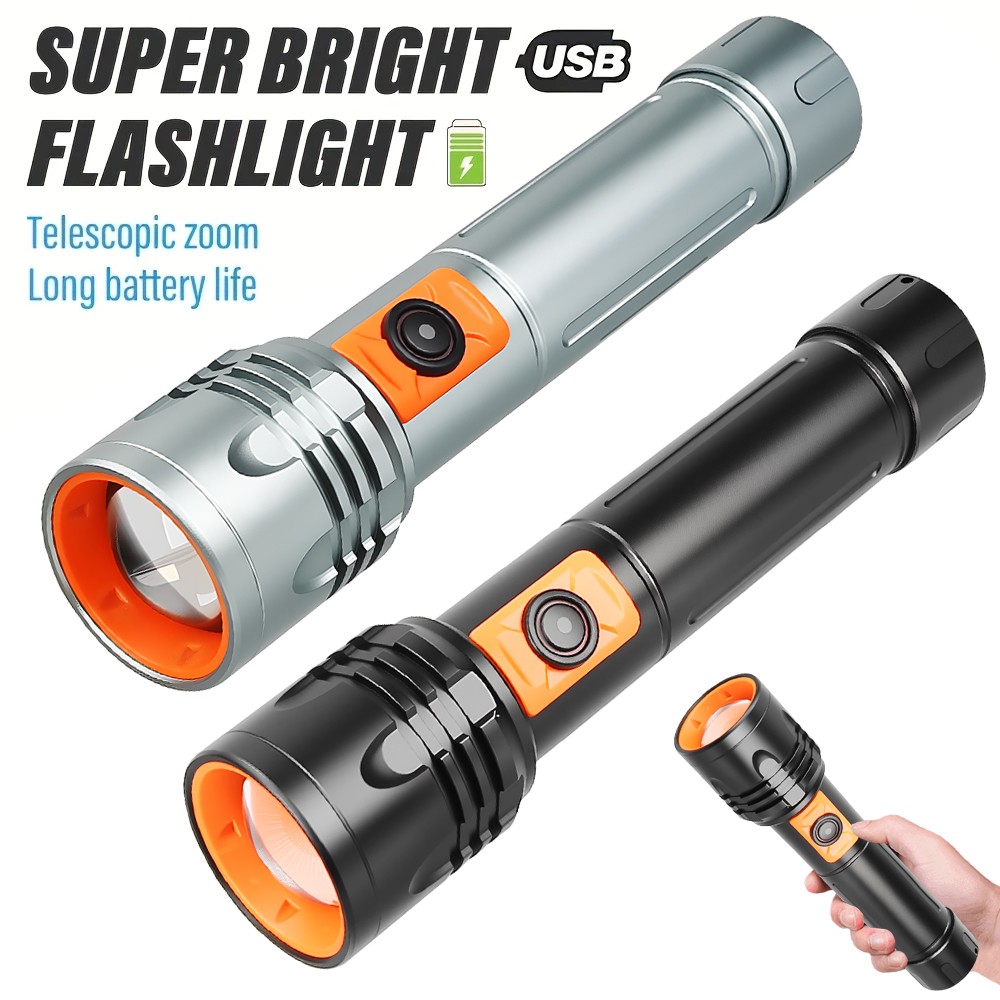 High Power LED Flashlight USB  - Fishing Light recensie en prijs