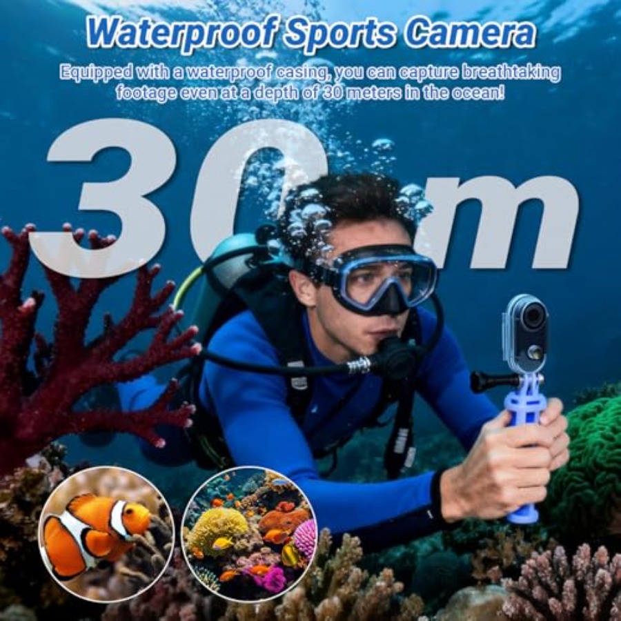 4K Action Camera for Cycling H - Fishing Camera recensie en prijs