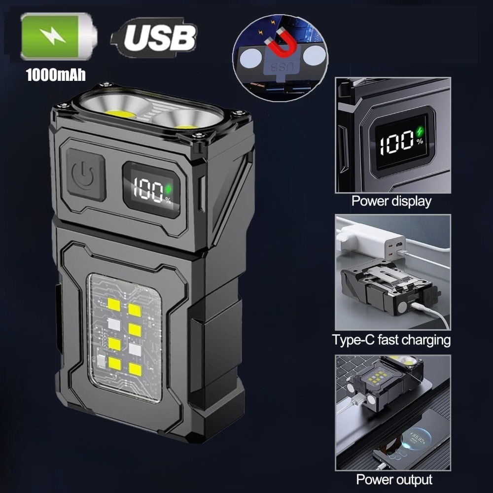 180° Rotatable LED Flashlight  - Fishing Light recensie en prijs
