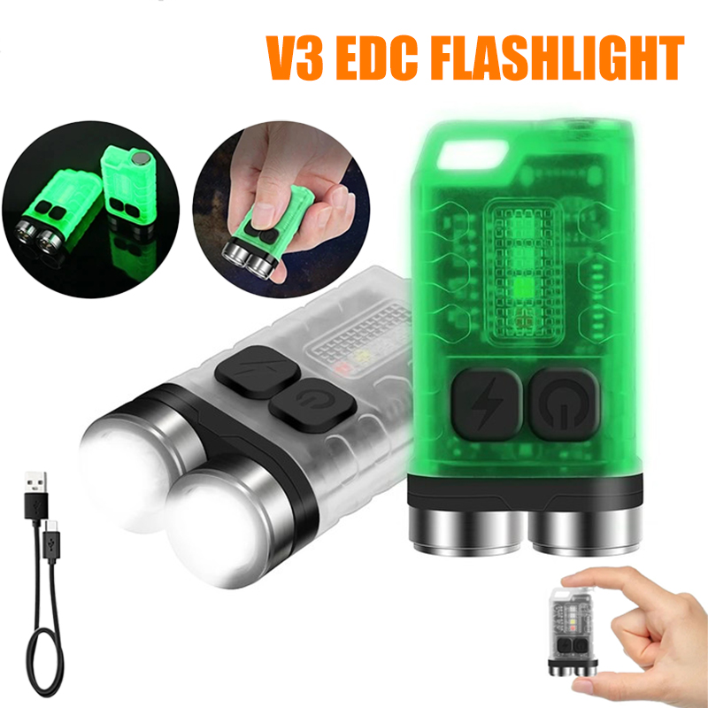 V3 EDC Flashlight Mini Keychai - Fishing Light recensie en prijs