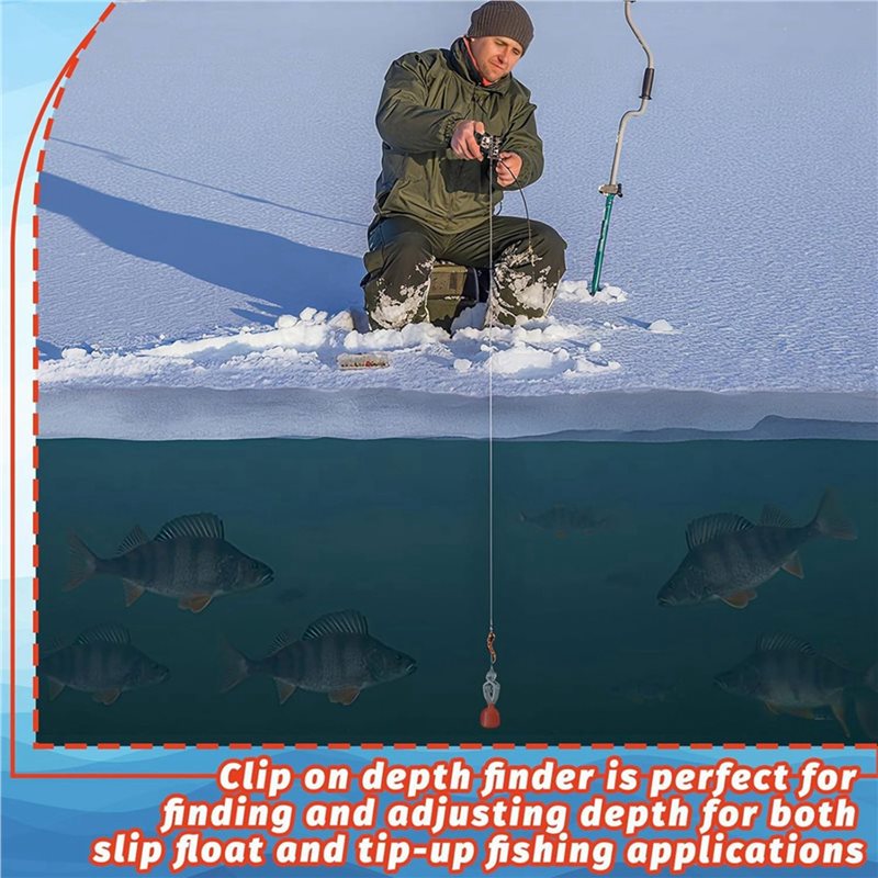 Clip-On Water Deep Gauge Instr - Fishing Depth Finder recensie en prijs