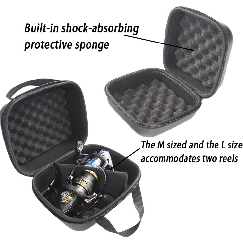 JSFUN Fishing Reel Case S/M/L  - Fish Finder Case recensie en prijs