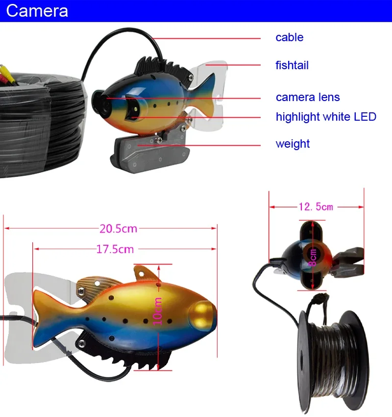 SY801 Full Waterproof Underwat - Fish Finder Portable recensie en prijs