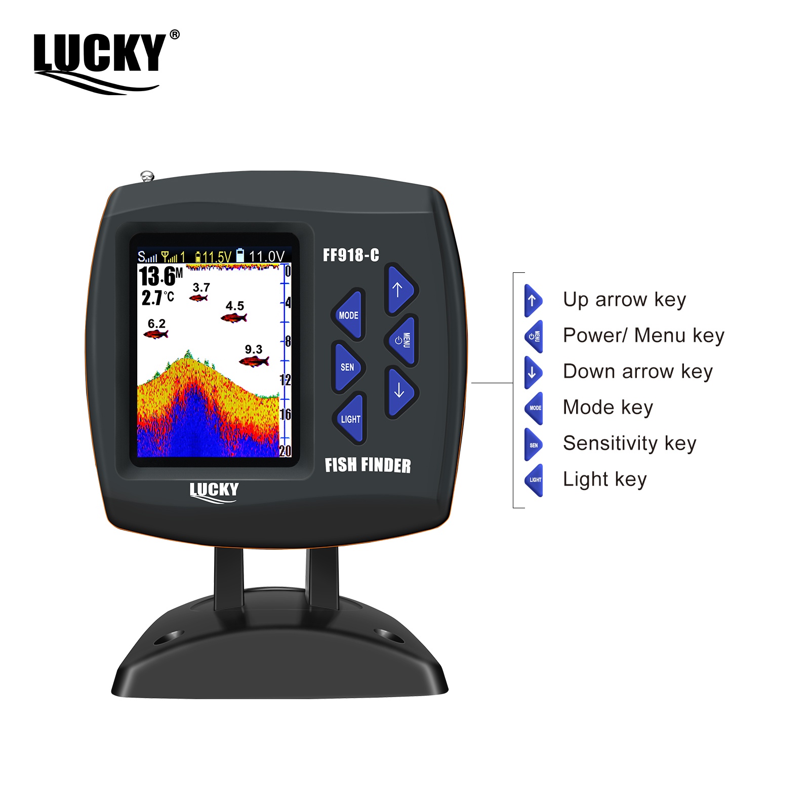 Lucky FF918 Wireless Remote Co - Fish Finder Cable recensie en prijs