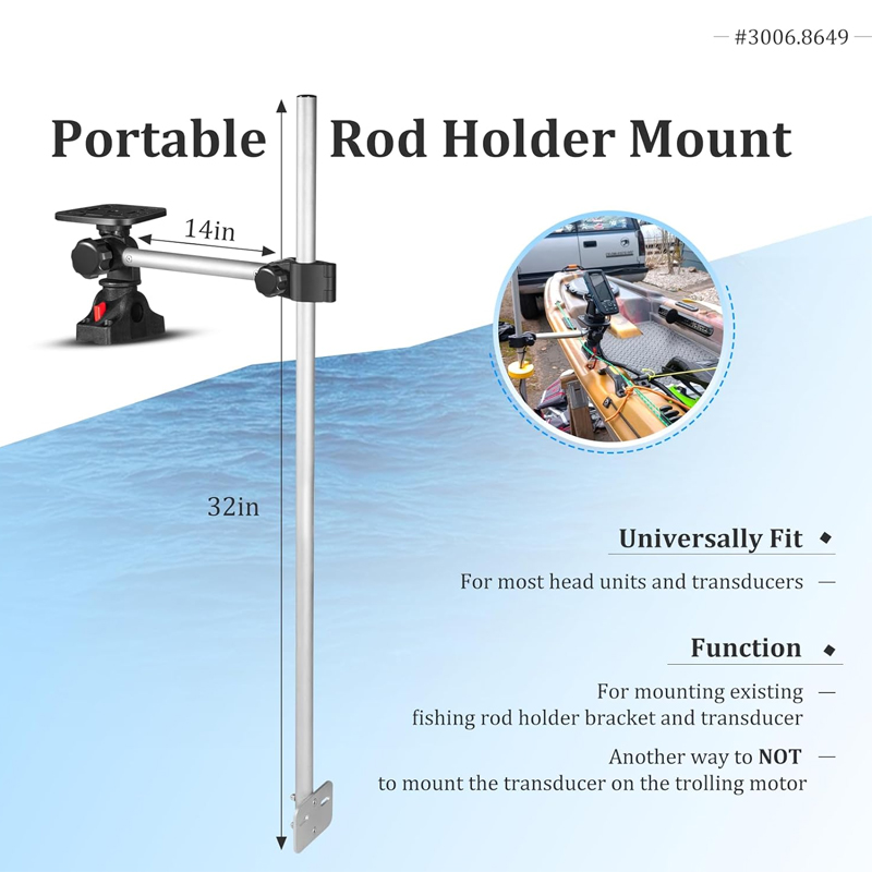 360° Rotation ,Marine Fish Fin - Fish Finder Mount recensie en prijs