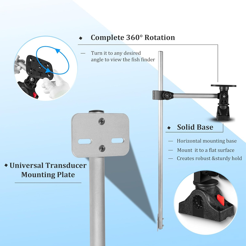 360° Rotation ,Marine Fish Fin - Fish Finder Mount recensie en prijs