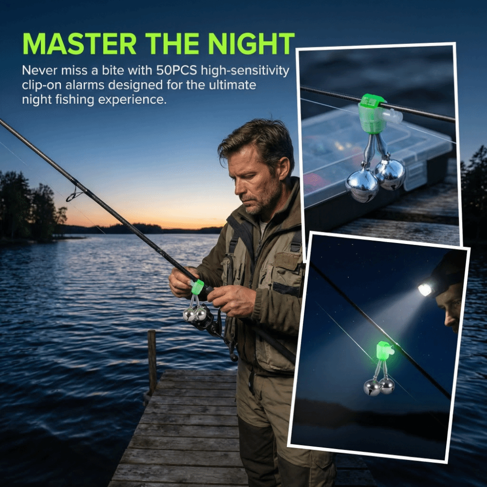 50PCS Portable Twin Spiral Fis - Fish Alarm recensie en prijs