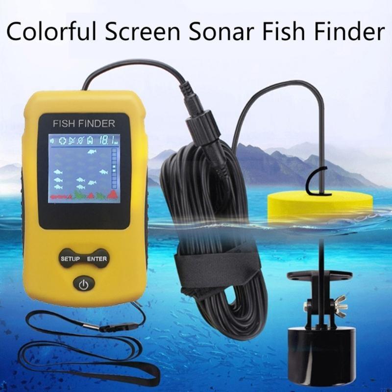 77HC Portable Fish Finders wit - Fish Finder Portable recensie en prijs