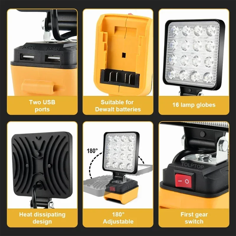 4Inch Led Light Handheld Spotl - Fish Finder Battery recensie en prijs