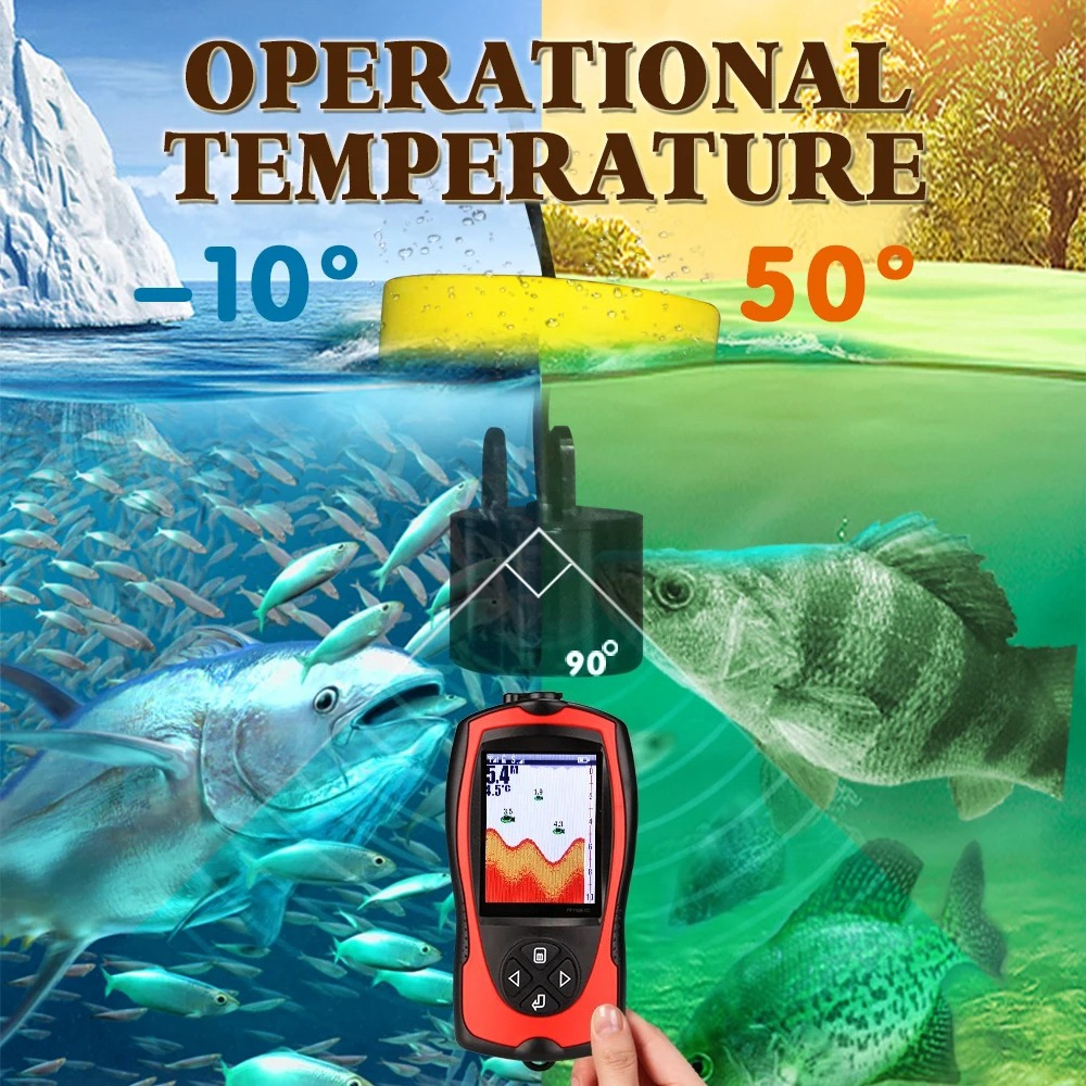 Wired fish finder high definit - Fish Finder recensie en prijs