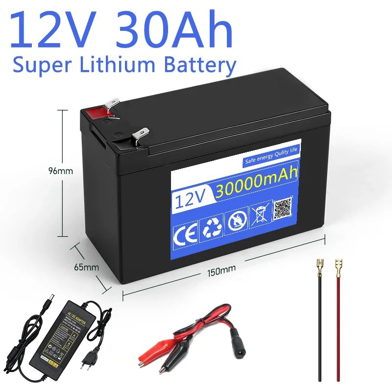 12V 30Ah Lithium 18650 Deep Cy - Fish Finder Charger recensie en prijs