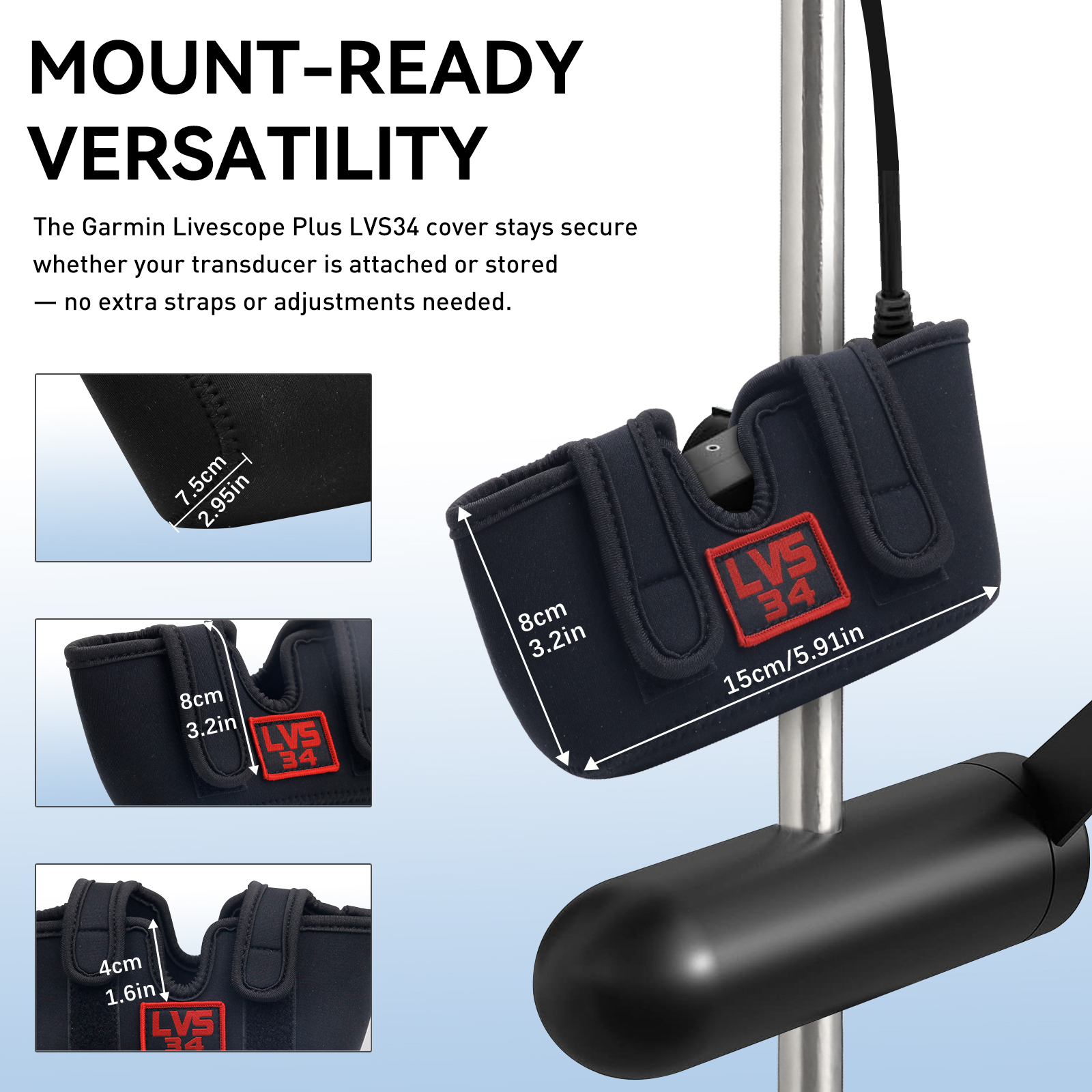 LVS34 Marine Garmin Transducer - Fish Finder Case recensie en prijs
