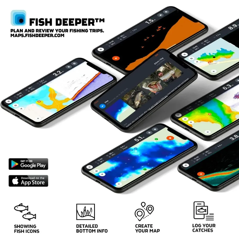 A  Chirp 2 Sonar Fish Finder - - Fish Finder Portable recensie en prijs