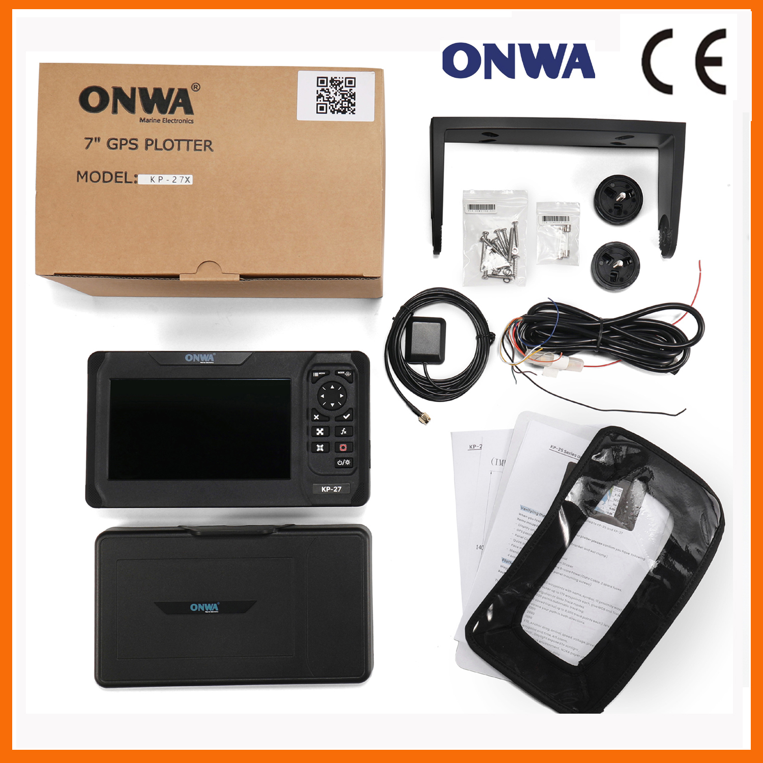 ONWA KP-27X 7-inch GPS Chart P - Fish Finder Gps recensie en prijs