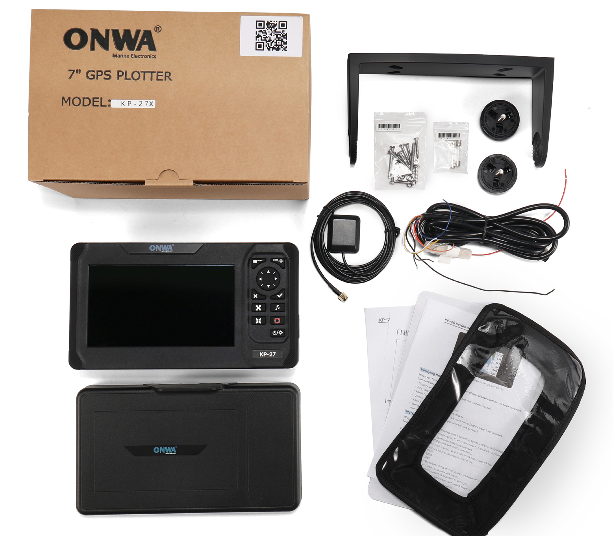 ONWA KP-27X 7-inch GPS Chart P - Fish Finder Gps recensie en prijs