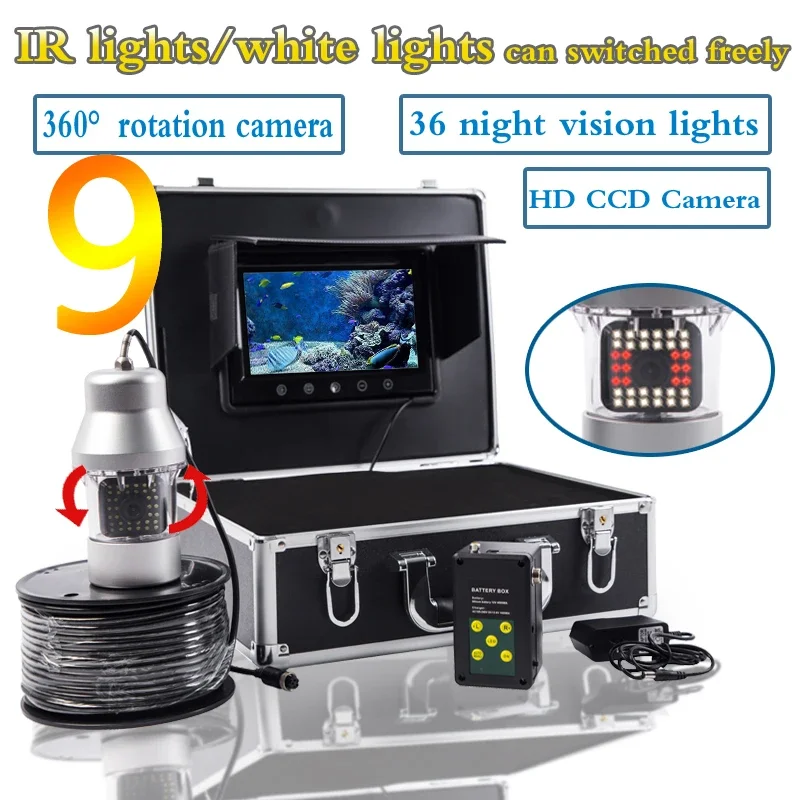 Fish finder F08A 9inch Underwa - Fishing Camera recensie en prijs