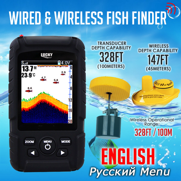 FF718LiC 2-in-1 LUCKY Fishfind - Fish Finder Cable recensie en prijs