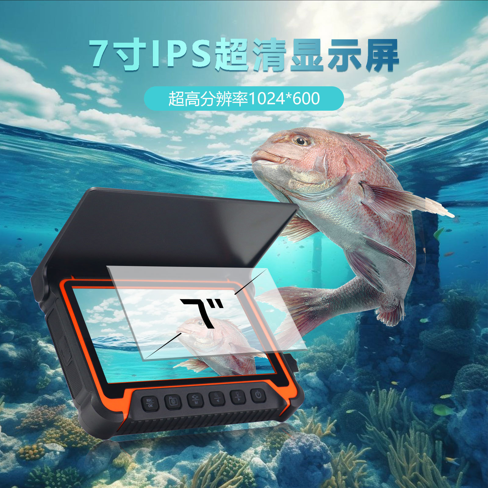 5Inch IPS Screen Underwater 15 - Fishing Camera recensie en prijs