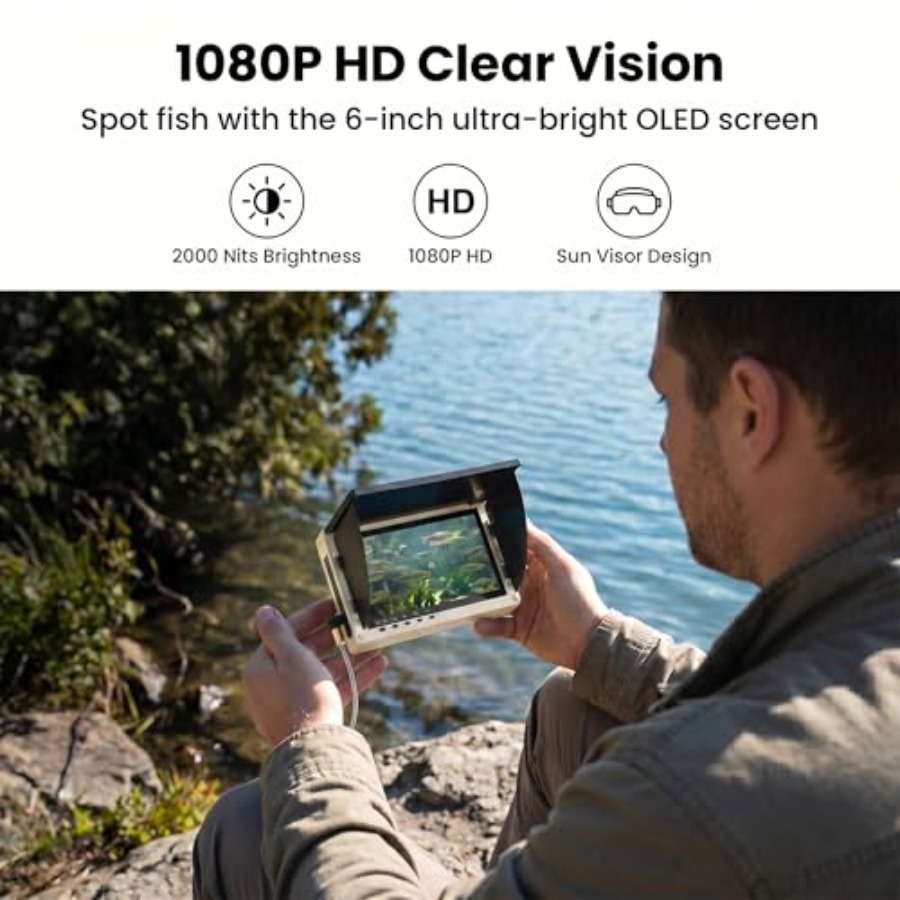 Underwater Fishing Finder Came - Fish Finder Portable recensie en prijs