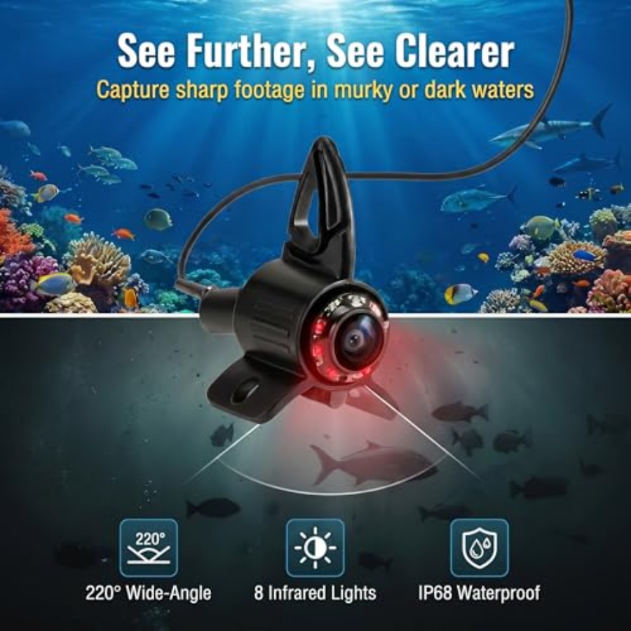 Underwater Fishing Finder Came - Fish Finder Portable recensie en prijs