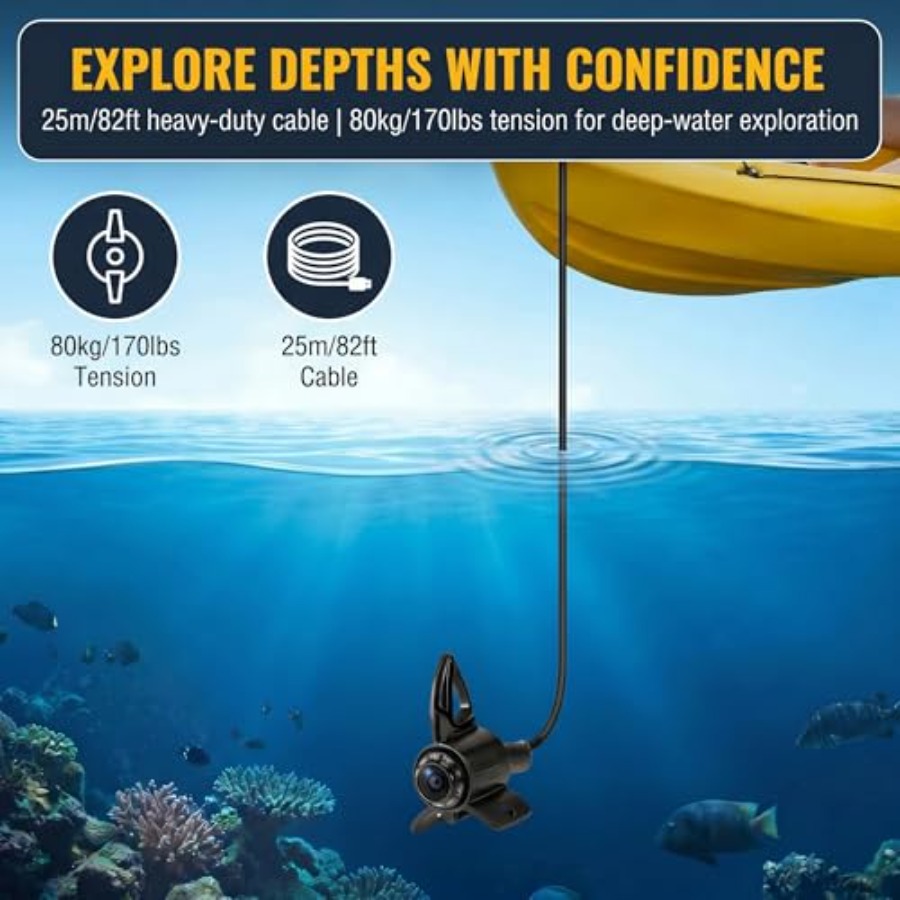 Underwater Fishing Finder Came - Fish Finder Portable recensie en prijs
