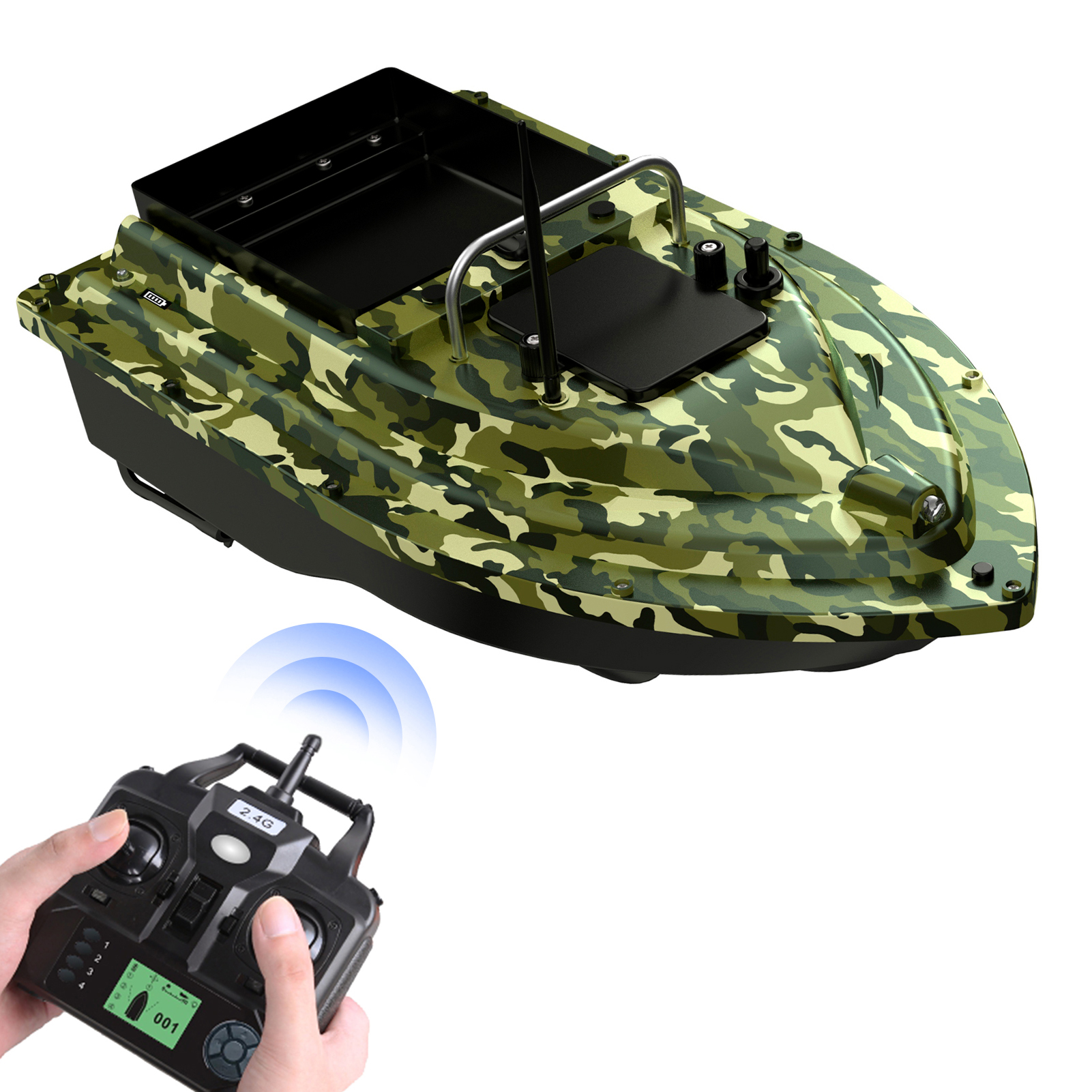 D16E GPS Fishing Bait Boat wit - Fishing Gps recensie en prijs
