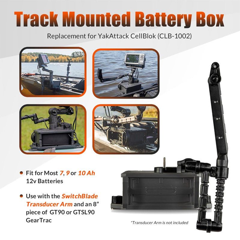 Track Mounted Battery Box for  - Fish Finder Battery recensie en prijs