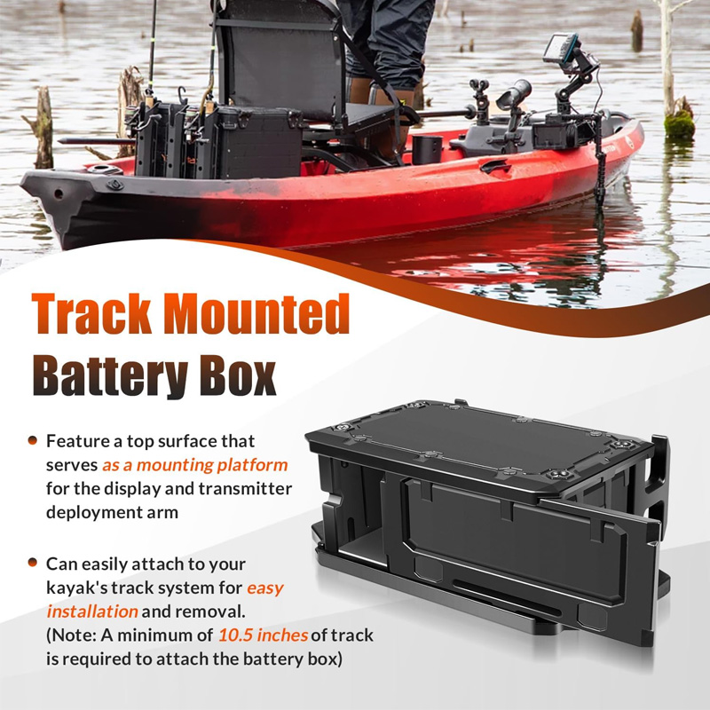 Track Mounted Battery Box for  - Fish Finder Battery recensie en prijs