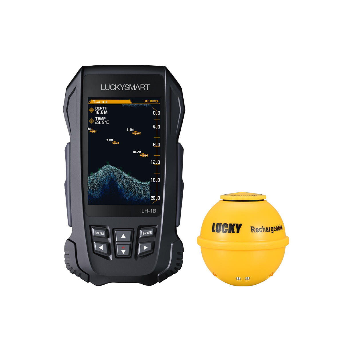LUCKYSMART LH-1B Wireless Port - Fish Finder Portable recensie en prijs