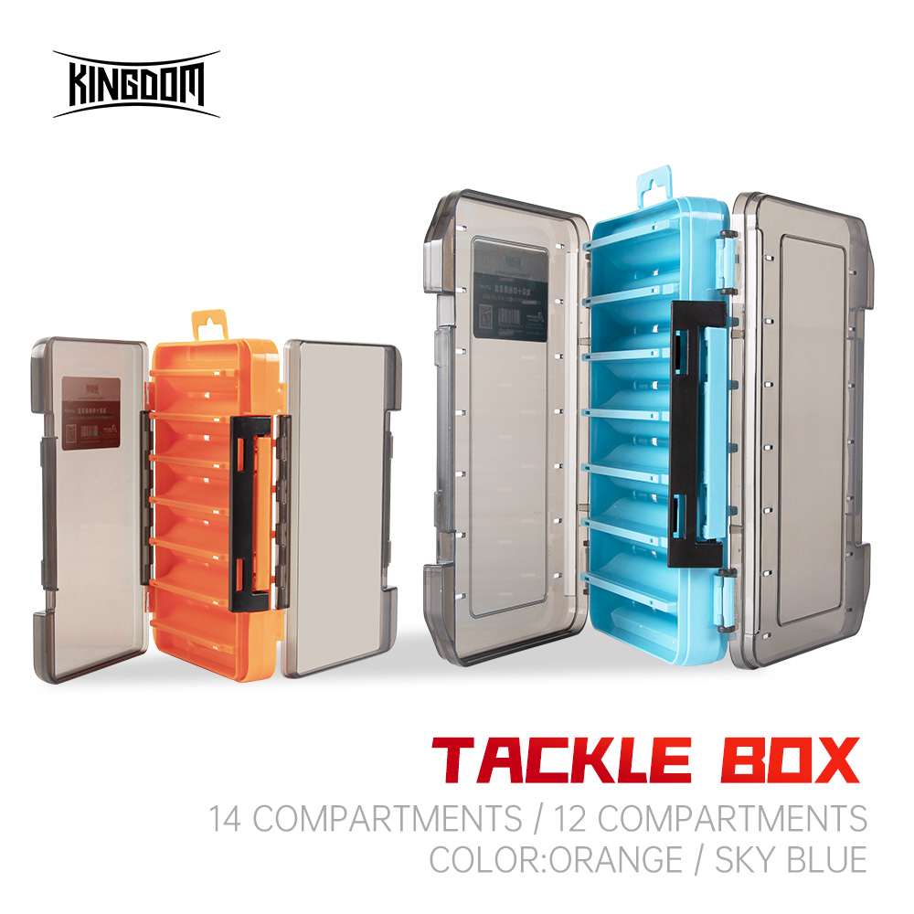 KINGDOM Fishing Tackle Box 12  - Fish Finder Case recensie en prijs
