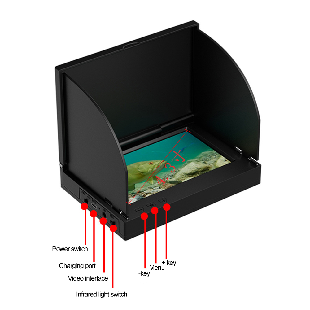4.3 Inch HD Screen Fish Finder - Fishing Depth Finder recensie en prijs