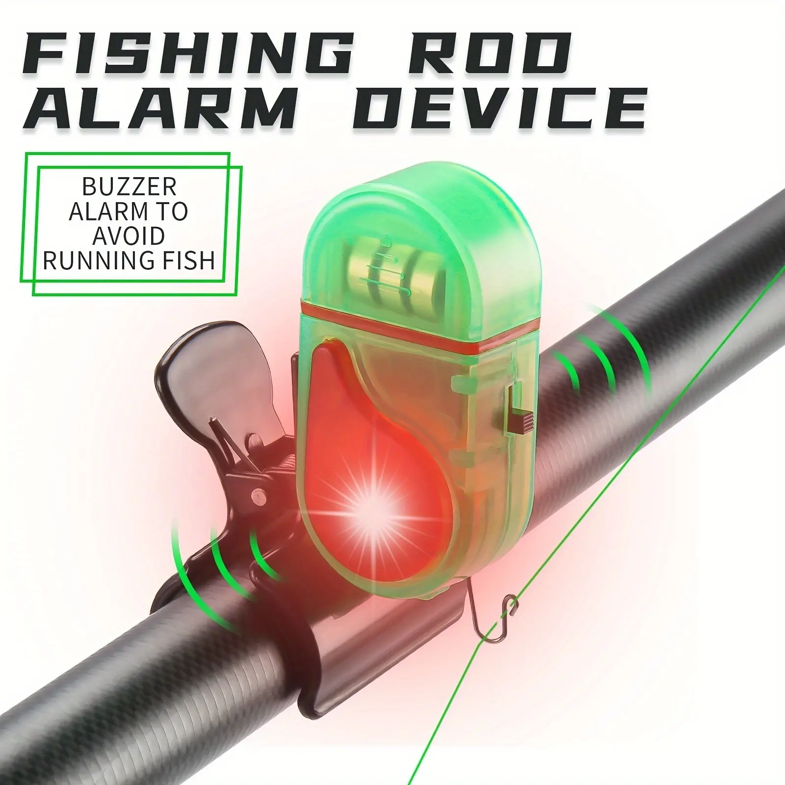 2PCS LED Fishing Bite Alarm, 2 - Bite Indicator recensie en prijs